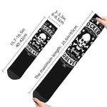 Chaussette Biker Crâne Pirate