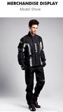 Veste Biker Coupe-Vent Noir (Textile)