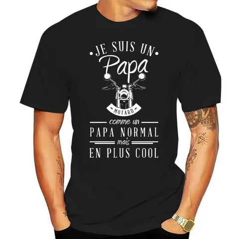 T-Shirt Moto<br> Papa Moto