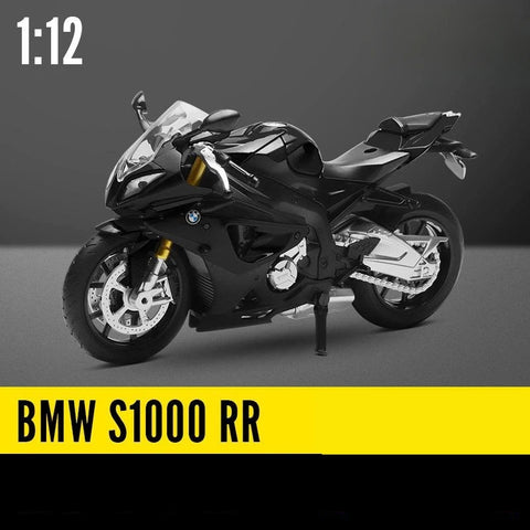 Moto Miniature 1:12<br> BMW S1000RR Noire - Antre du Motard