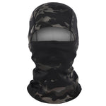 Cagoule Intégrale Moto Camouflage Noir