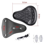 Selle de moto chopper avec rivets