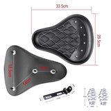 Selle de moto chopper avec rivets