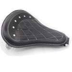 Selle de moto chopper avec rivets Default Title