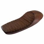 Selle de moto pour cafe racer Marron