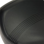 Selle de moto noir en cuir