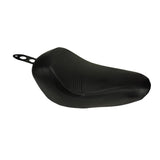 Selle de moto noir en cuir