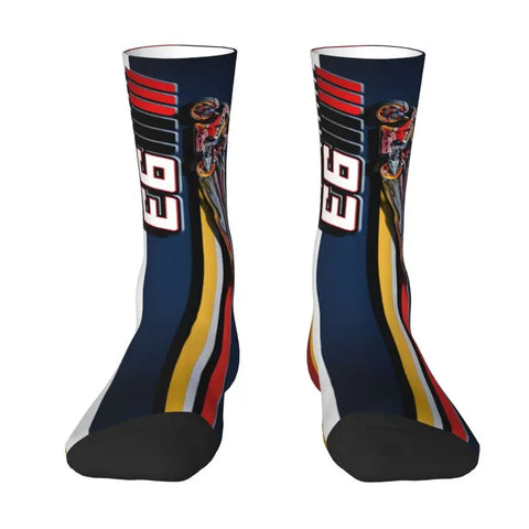 Chaussette Multicolore MotoGP<br> Numéro 93