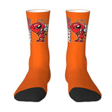 Chaussette Orange MotoGP Fourmi Marquez Salut "V"