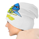 Bonnet Biker BD Requin VR46 Cartoon