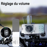 Support téléphone moto charge rapide