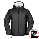 Veste de Pluie Moto Noir