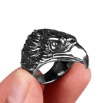 Bague Biker Aigle (Acier)