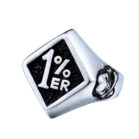 Bague Moto<br> 1% (Acier)