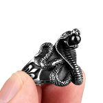 Bague Biker Dark Léviathan (Acier)