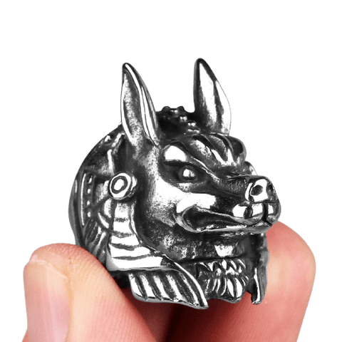 Bague Biker<br> Centaure Nessus (Acier)