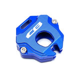 Coque Clé Moto Inscription (Honda) CB Bleu