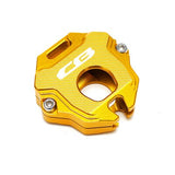 Coque Clé Moto Inscription (Honda) CB Doré
