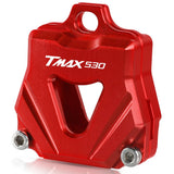 Coque Clé Moto Inscription Tmax 530 Rouge