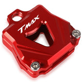 Coque Clé Moto Inscription Tmax Rouge