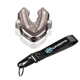 Coque Clé Moto Pack Full CFMOTO avec Porte-Clé Associé Gris