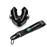 Coque Clé Moto Pack Full CFMOTO avec Porte-Clé Associé Noir