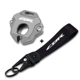 Coque Clé Moto  Pack (Honda) CBR  avec Porte-Clé Associé Gris