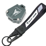 Coque Clé Moto  Pack Sigle (Yamaha) MT-03  avec Porte-Clé Associé Gris