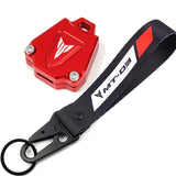 Coque Clé Moto  Pack Sigle (Yamaha) MT-03  avec Porte-Clé Associé Rouge