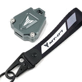 Coque Clé Moto  Pack Sigle (Yamaha) MT-07  avec Porte-Clé Associé Gris