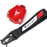 Coque Clé Moto  Pack Sigle (Yamaha) MT-07  avec Porte-Clé Associé Rouge