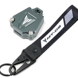 Coque Clé Moto  Pack Sigle (Yamaha) MT-09  avec Porte-Clé Associé Gris