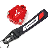 Coque Clé Moto  Pack Sigle (Yamaha) MT-09  avec Porte-Clé Associé Rouge