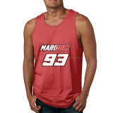 Débardeur Biker Marquez 93 Rouge