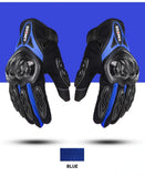 Gants Moto (Textile) Bleu Racing Suomy Tactile
