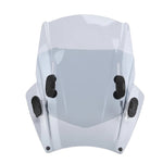 Pare-brise pour moto custom Blanc