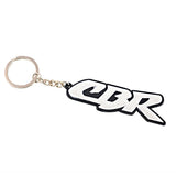 Porte Clé Moto CBR en Caoutchouc Blanc