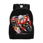 Cartable Moto GP Marquez sur Circuit