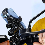 Support téléphone moto - 3 variantes de fixation