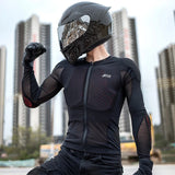 Sweat Moto Leger avec Protections Intégrées