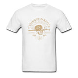 T-Shirt Biker  Epée et Crâne Blanc