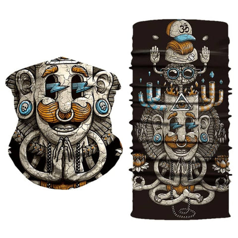 Tour De Cou Moto Vintage Piercing & Moustache