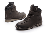 Demi botte moto marron vintage