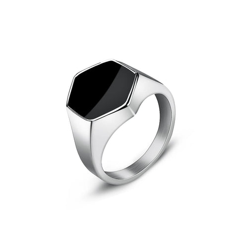 Bague Biker<br> Homme Ambitieux (Acier)