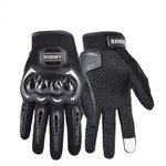 Gant Moto Renforcé Tactile Noir (Textile) - Antre du Motard