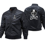 Veste Bomber Moto Crâne Biker - Antre du Motard