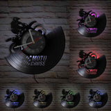 Horloge Murale Moto Cross Pente Raide (LED) Default Title