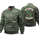 Veste Bomber Moto Riverdale