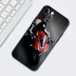 Coque Moto iPhone Motard Pose le Genoux