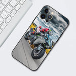 Coque Moto iPhone Kawasaki H2 Grise